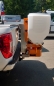 Mobile Preview: PickUp-Heckklappenbefestigung für LEHNER Polaro 110 & 170 Salzstreuer aus Edelstahl am Nissan Navara